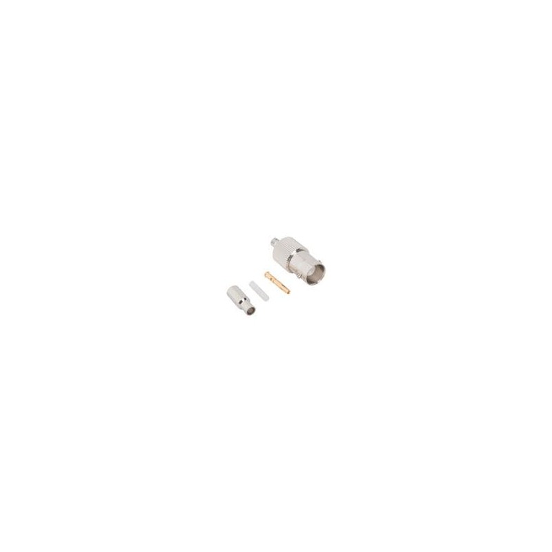 1 pcs : 112529 - RF Connectors / Coaxial Connectors BNC ST CRIMP JACK RG316-50 OHM DB