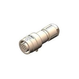 1 pcs : JN1VDS10SL1 - Standard Circular Connector 10P Str Plastic Plug 5.7 to 7.33mm CBLdi
