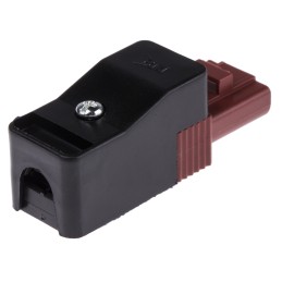 5 pcs - RS PRO Non-Fused Terminal Block, 2-Way, 16A, 2.5 mm² Wire, Screw Down Termination