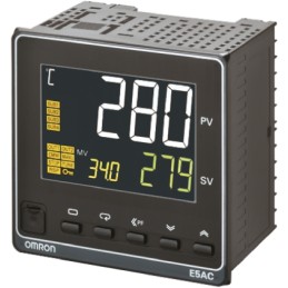 1 pcs - Omron E5AC PID Temperature Controller, 96 x 96mm, 2 Output Voltage, 100 - 240 V ac Supply Voltage
