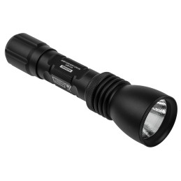 1 pcs - Nightsearcher UV365 UV LED Keyring Torch Black - Rechargeable, 153 mm