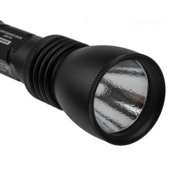 1 pcs - Nightsearcher UV365 UV LED Keyring Torch Black - Rechargeable, 153 mm