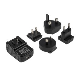 1 pcs - Nightsearcher UV365 UV LED Keyring Torch Black - Rechargeable, 153 mm