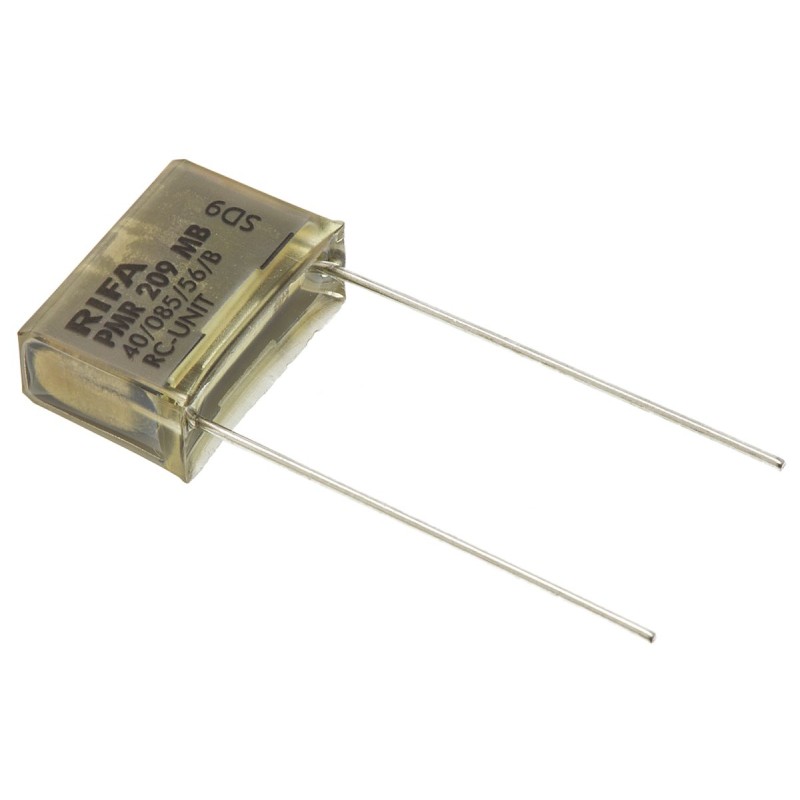 5 pcs - KEMET RC Capacitor 47nF 47Ω Tolerance ±20% 250 V ac, 630 V dc 1-way Through Hole PMR209 Series