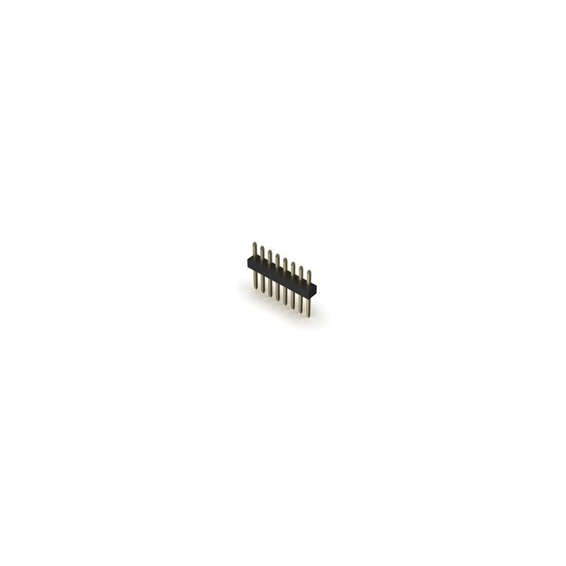 1 pcs : BC020-08-A-0200-0300-L-G - Board to Board & Mezzanine Connectors 8w, 1.0mm Pitch Pin Hdr, SIL, TH, Vert, GF, Box