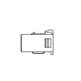 1 pcs : 72831060 - Automotive Connectors CONN 6P 090 II NAT