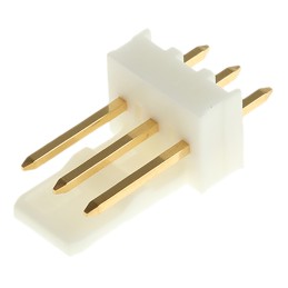 5 pcs - Molex KK 254 Series Straight Through Hole Pin Header, 3 Contact(s), 2.54mm Pitch, 1 Row(s), Unshrouded
