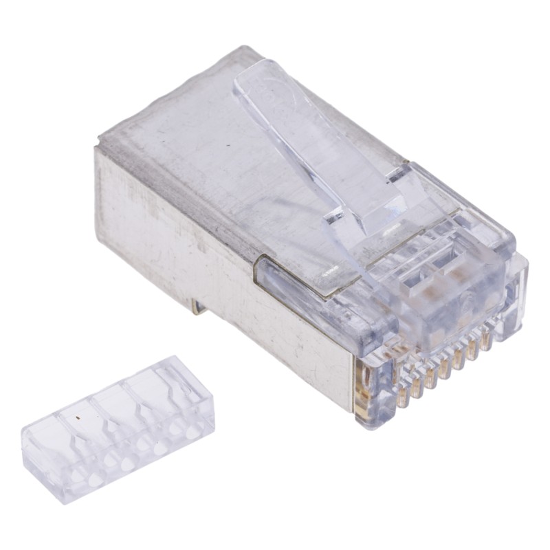 1000 pcs - Molex 44915 Series Male RJ45 Connector, Cable Mount, Cat6