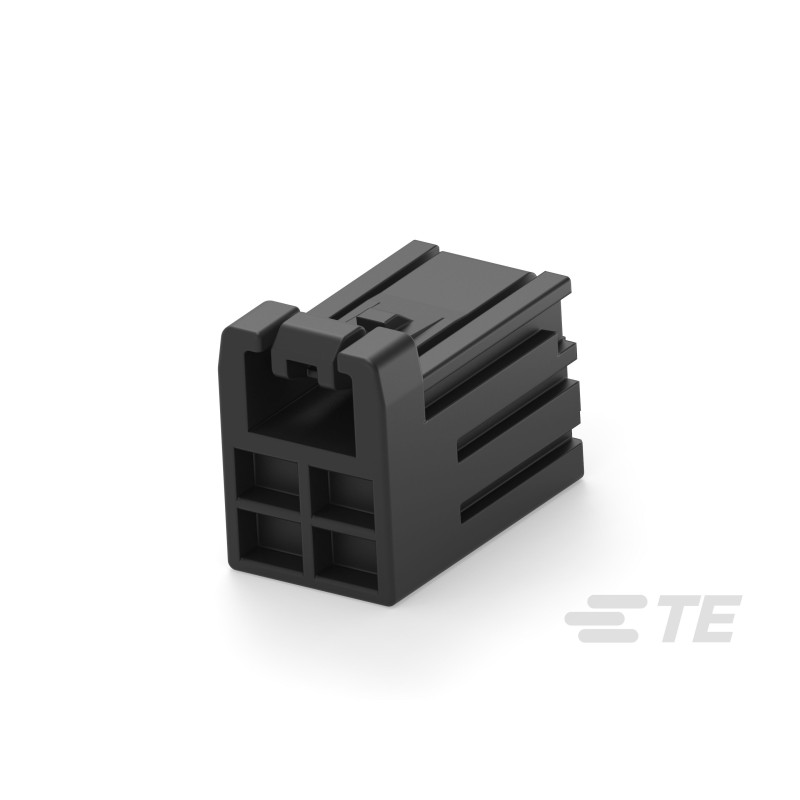 1000 pcs - TE Connectivity, Dynamic 1000 Series Male Connector Housing, 2mm Pitch, 4 Way, 2 Row