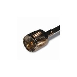 1 pcs : 182100 - RF Connectors / Coaxial Connectors UHF STRT CRIMP PLUG FOR LMR-200, 50 OHM