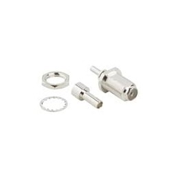 1 pcs : 222114-10 - RF Connectors / Coaxial Connectors F BULKHEAD JACK 179 B9221