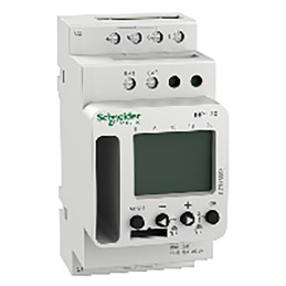 1 pcs - Schneider Electric Digital DIN Rail Time Switch 230 V ac, 2-Channel