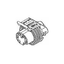 1 pcs : 12065401 - Automotive Connectors 3P FEM CONN ASSY M/P 150 GRAY