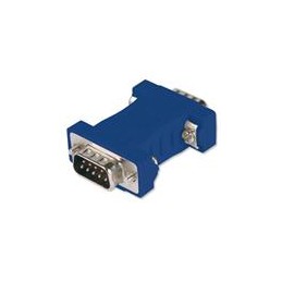 1 pcs : BB-MMNM9 - D-Sub Adapters & Gender Changers Serial Port Adapter, RS-232 DB9 M / M, Null Modem