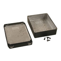 1 pcs - Hammond 1590 Series Die Cast Aluminium Enclosure, IP65, Flanged, 34 x 94 x 148mm