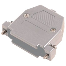 5 pcs - MH Connectors MHCCOV Series ABS D Sub Backshell, 25 Way, Strain Relief
