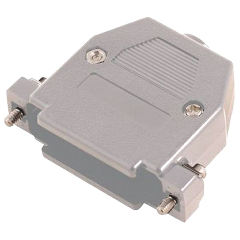 5 pcs - MH Connectors MHCCOV Series ABS D Sub Backshell, 25 Way, Strain Relief