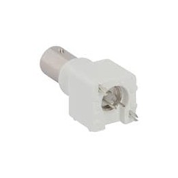 1 pcs : 112409 - RF Connectors / Coaxial Connectors BNC ST PCB JACK 75 OHM-WH