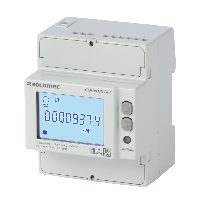1 pcs - Socomec 3 Phase LCD Energy Meter