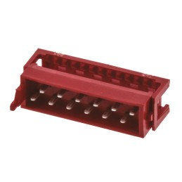 5 pcs - TE Connectivity 12-Way IDC Connector Plug for Cable Mount, 2-Row