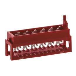 5 pcs - TE Connectivity 12-Way IDC Connector Plug for Cable Mount, 2-Row