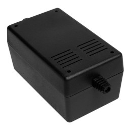 1 pcs - RS PRO Black ABS Enclosure, IP30, IK06, 130 x 79 x 65mm