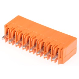 5 pcs - Weidmuller 3.5mm Pitch 8 Way Pluggable Terminal Block, Header, Through Hole, Solder Termination