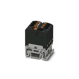 1 pcs : 1047496 - DIN Rail Terminal Blocks PTFIX 4/6X1 5-NS15A BK
