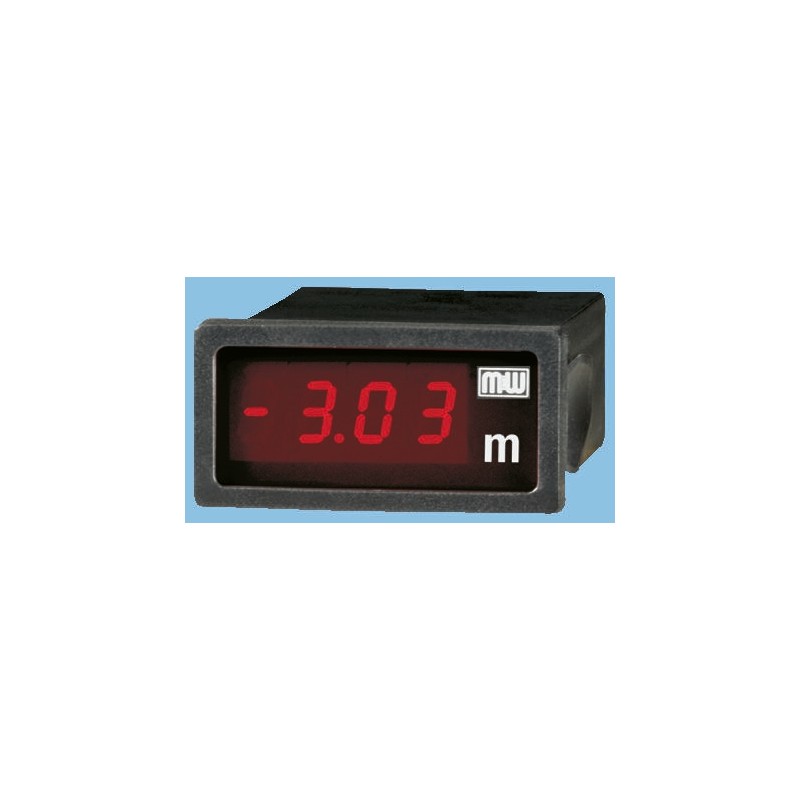 1 pcs - GILGEN Muller & Weigert Digital Voltmeter DC, LED Display 3.5-Digits