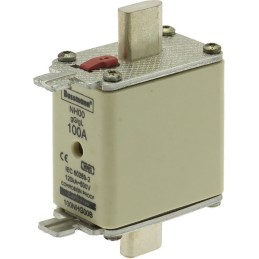 1 pcs - Eaton 100A Centred Tag Fuse, NH00, 500V ac