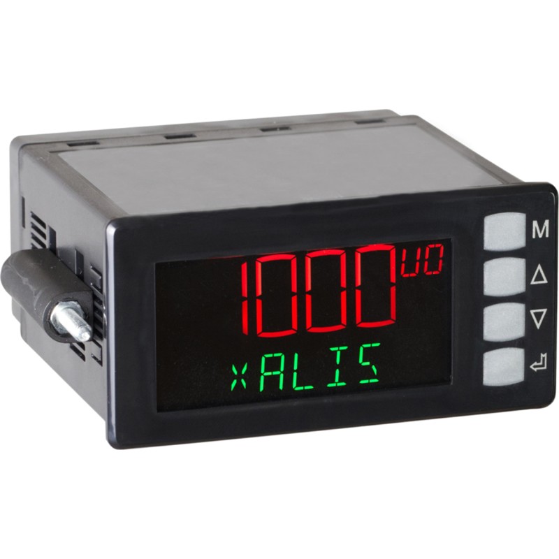 1 pcs - JM CONCEPT XALIS 1000 LCD Display, Two Color Digital Digital Panel Multi-Function Meter for Strain Gauge, 45mm x 92mm
