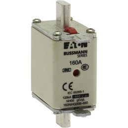 1 pcs - Eaton 160A NH Fuse, NH00, 690V ac