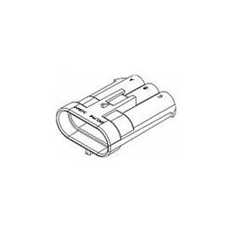 1 pcs : 15358681 - Automotive Connectors CON MP 630 3W ML
