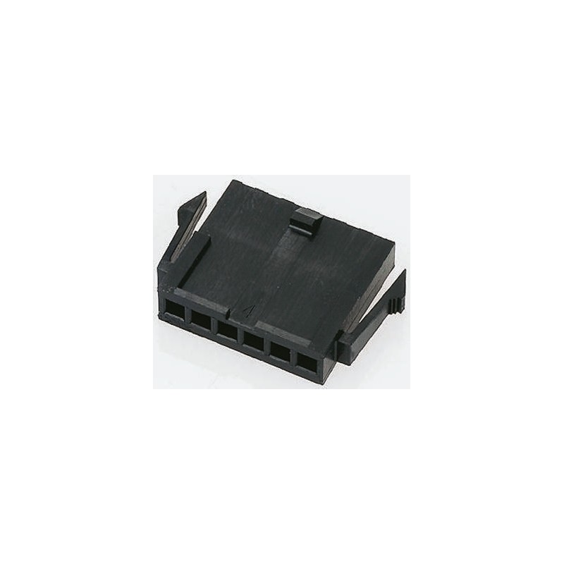 1000 pcs - TE Connectivity, Micro MATE-N-LOK Male Connector Housing, 3mm Pitch, 4 Way, 2 Row