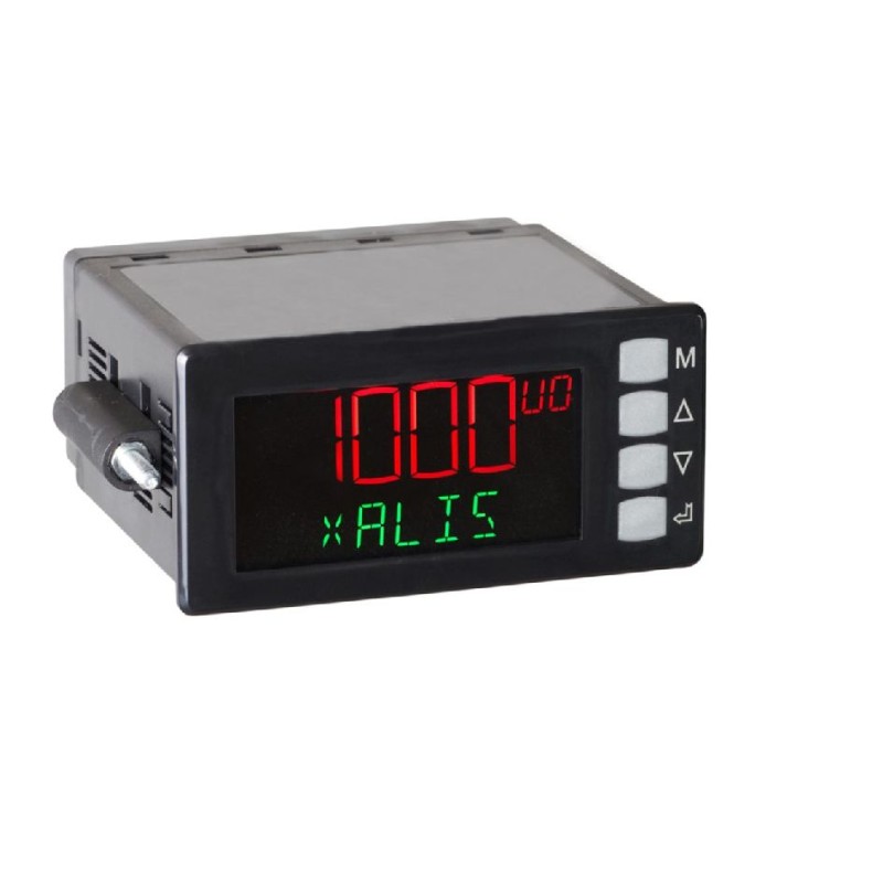 1 pcs - JM CONCEPT XALIS 1000 LCD Display, Two Color Digital Digital Panel Multi-Function Meter for Strain Gauge, 45mm x 92mm