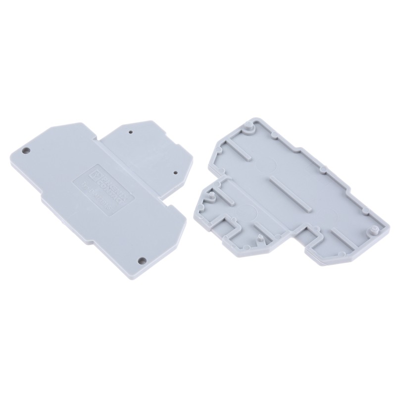 5 pcs - Phoenix Contact D-MTTB 1.5 Series End Cover for Use with DIN Rail Terminal Blocks