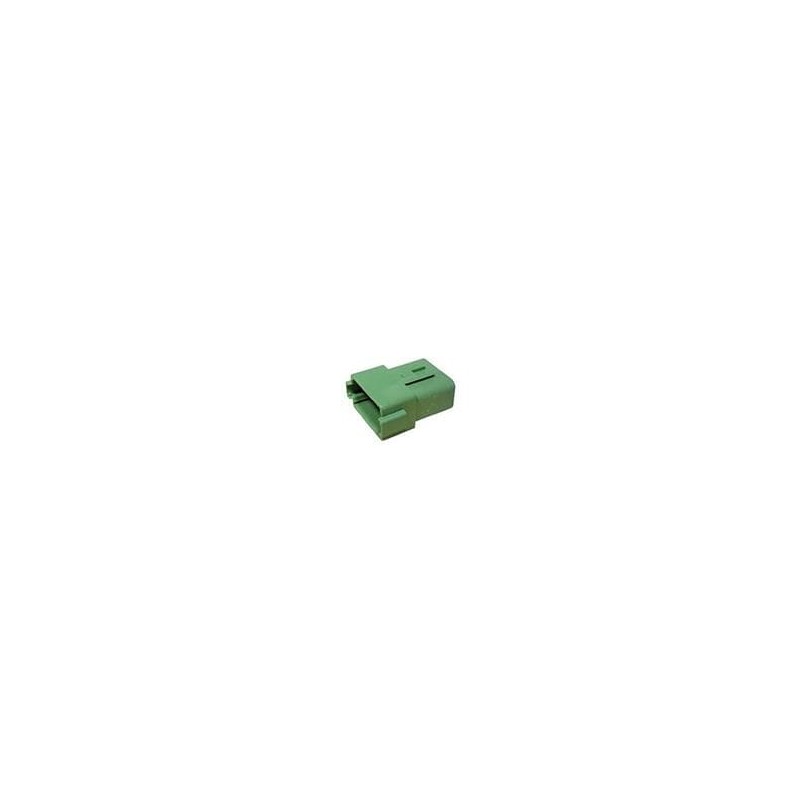 1 pcs : DT04-12PC - Automotive Connectors 12P RCPT, C Key Green