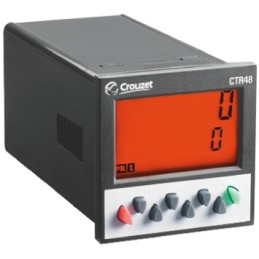 1 pcs - Crouzet CTR48 Counter, 6 Digit, 40kHz, 260 V ac