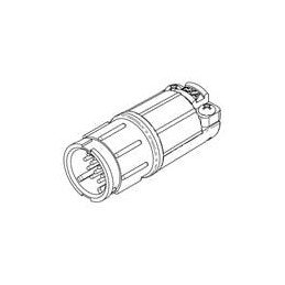 1 pcs : W5282-10PG-535 - Standard Circular Connector MU WR INLN 1020 PIN SDR W/STP