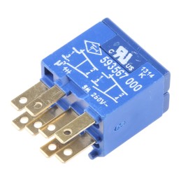 1 pcs - Saia-Burgess Contact Block for Use with Circular indicator 350872, Circular Latching 350822, Circular Momentary 350816,