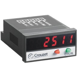 1 pcs - Crouzet CTR24L Counter, 6 Digit, 30 V