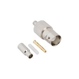 1 pcs : 031-317-RFX - RF Connectors / Coaxial Connectors STRT JCK RG316/174