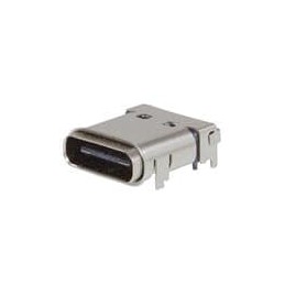 1 pcs : KUSB67X-SMT-CS-BTR - USB Connectors IP67 USB Type C Socket SMT Dual Row Flash Version