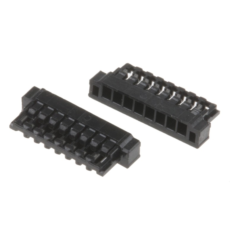 10 pcs - Hirose, DF52, 52 0.8mm Pitch 8 Way Straight Male FPC Connector, Vertical Contact