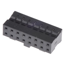 10 pcs - Molex, Milli-Grid Female Connector Housing, 2mm Pitch, 16 Way, 2 Row