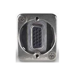 1 pcs : EHHD15FF - D-Sub Dualport Connectors 15 PIN D SUB F-F NIC