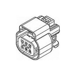 1 pcs : 15418497 - Automotive Connectors CON GT150 6W FEM ASY