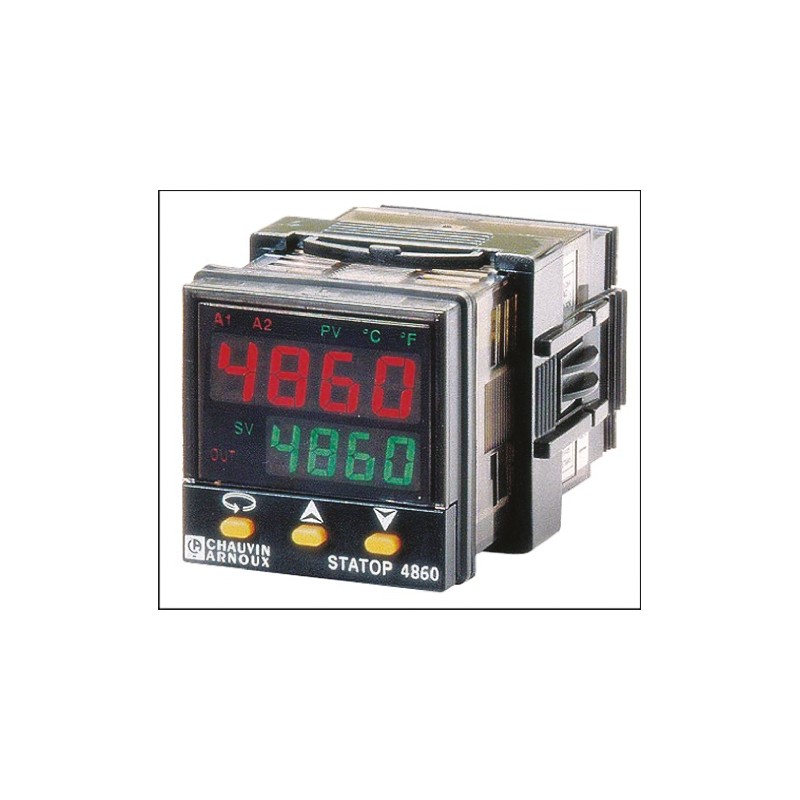 1 pcs - Pyro Controle STATOP 4860 PID Temperature Controller, 1 Output, 90 - 260 V ac Supply Voltage
