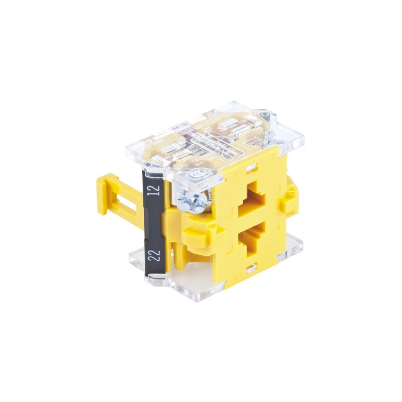 1 pcs - EAO Contact Block for Use with 04 Series, 500V ac, 1NC