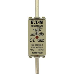 1 pcs - Eaton 160A NH Fuse, NH0, 500V ac
